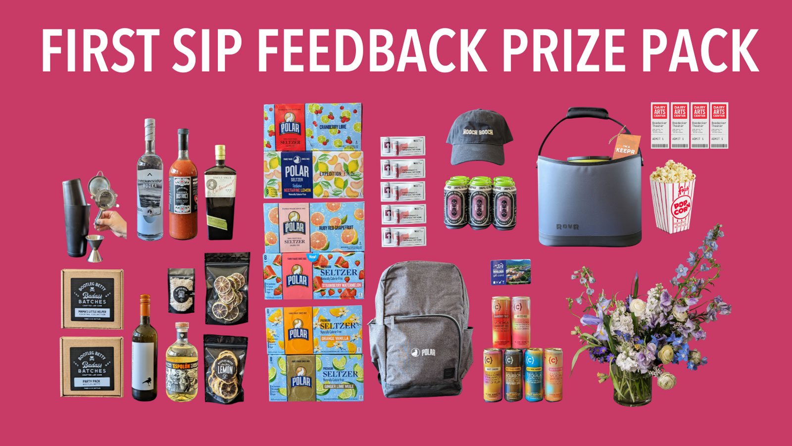 First Sip Feedback Prize Pack